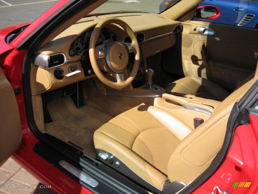 2006 911 Carrera S Cabriolet - Guards Red / Sand Beige photo #10