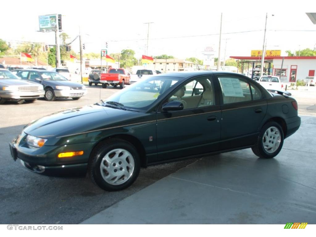 2000 S Series SL2 Sedan - Green / Tan photo #3