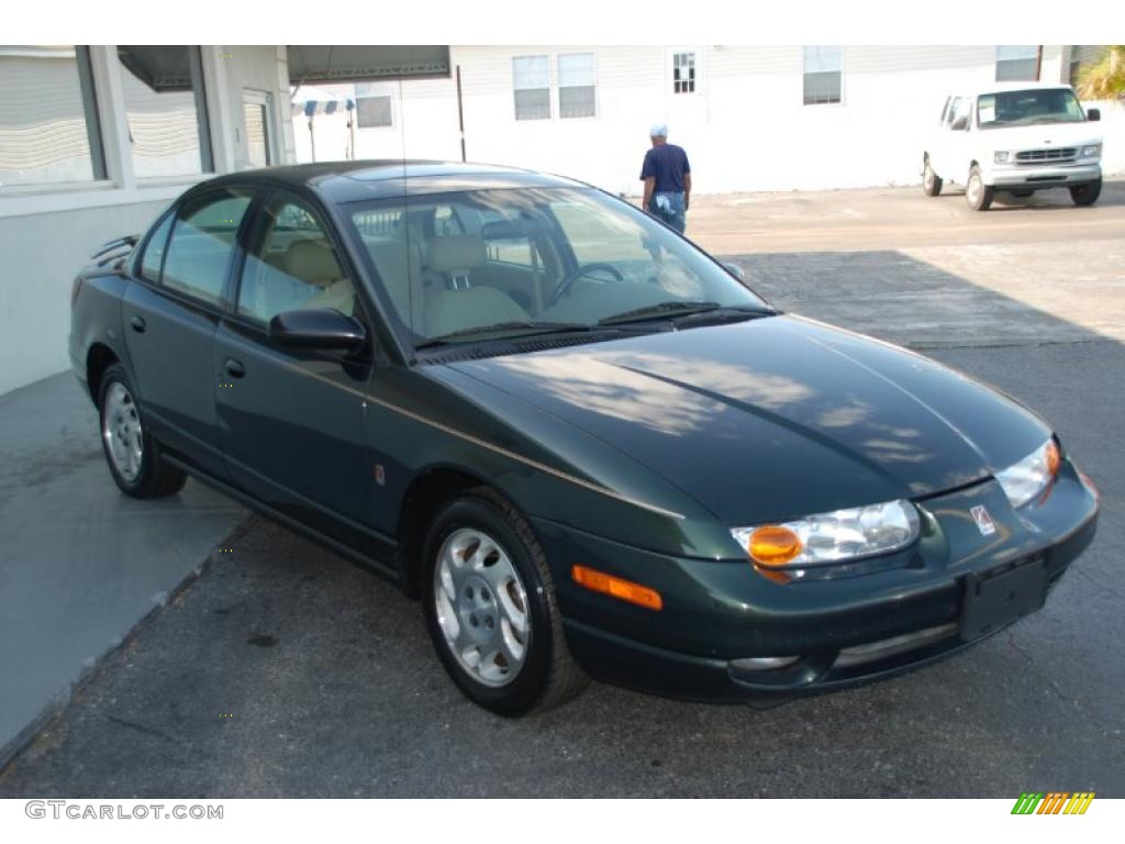 2000 S Series SL2 Sedan - Green / Tan photo #4