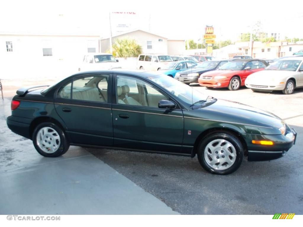 2000 S Series SL2 Sedan - Green / Tan photo #5