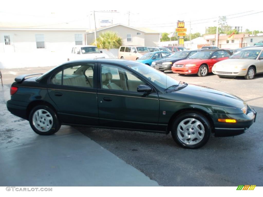 2000 S Series SL2 Sedan - Green / Tan photo #6