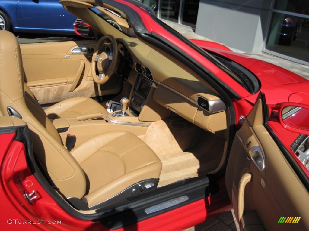 2006 911 Carrera S Cabriolet - Guards Red / Sand Beige photo #24