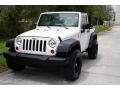 2007 Stone White Jeep Wrangler X 4x4  photo #1