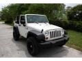 2007 Stone White Jeep Wrangler X 4x4  photo #14