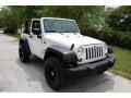 2007 Stone White Jeep Wrangler X 4x4  photo #17