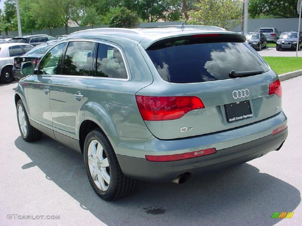 2007 Q7 3.6 Premium quattro - Sycamore Green Metallic / Limestone Grey photo #3