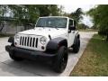 2007 Stone White Jeep Wrangler X 4x4  photo #18