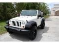 2007 Stone White Jeep Wrangler X 4x4  photo #23