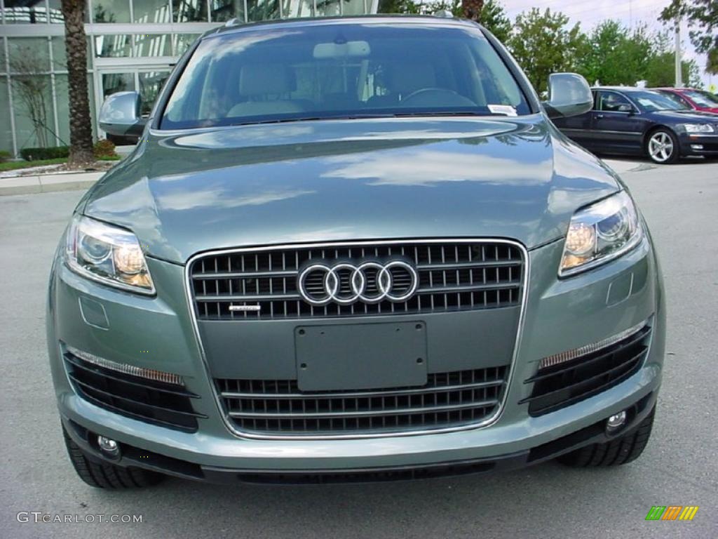 2007 Q7 3.6 Premium quattro - Sycamore Green Metallic / Limestone Grey photo #9