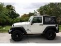 2007 Stone White Jeep Wrangler X 4x4  photo #25