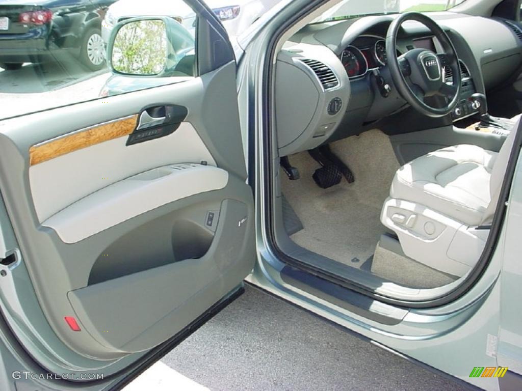 2007 Q7 3.6 Premium quattro - Sycamore Green Metallic / Limestone Grey photo #10