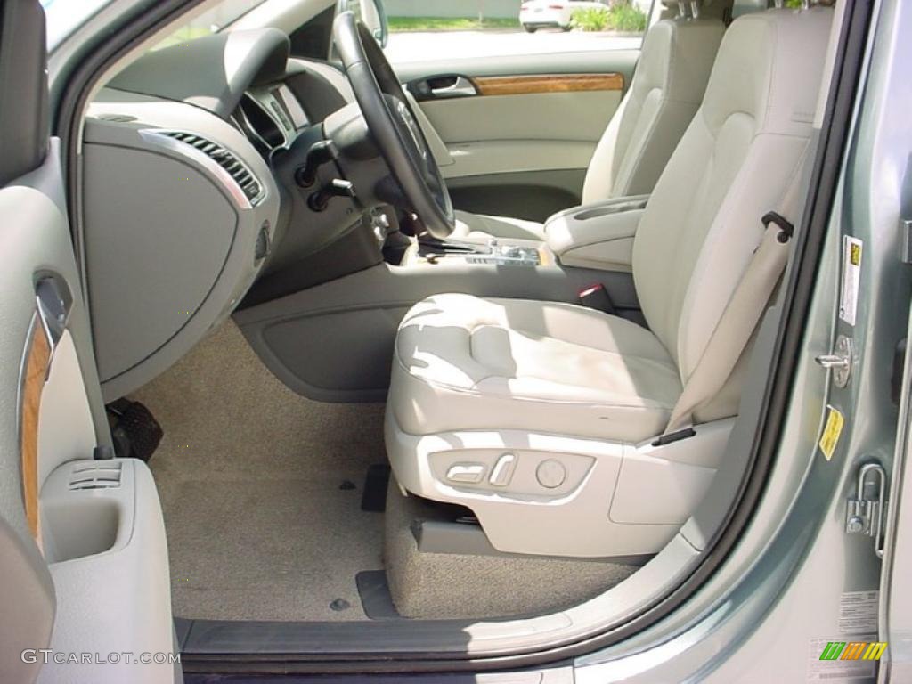 2007 Q7 3.6 Premium quattro - Sycamore Green Metallic / Limestone Grey photo #11