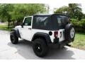 2007 Stone White Jeep Wrangler X 4x4  photo #27