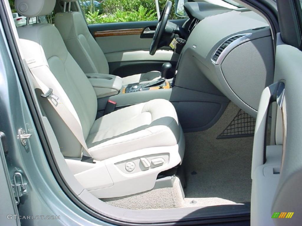 2007 Q7 3.6 Premium quattro - Sycamore Green Metallic / Limestone Grey photo #13