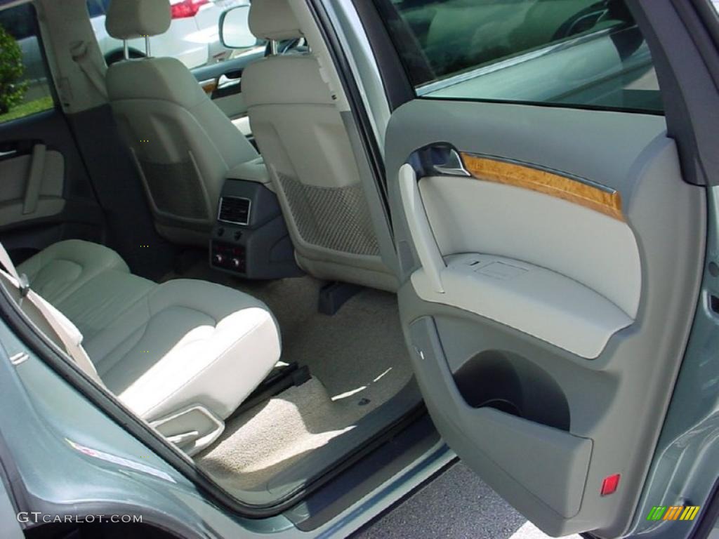 2007 Q7 3.6 Premium quattro - Sycamore Green Metallic / Limestone Grey photo #14