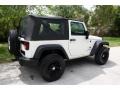 2007 Stone White Jeep Wrangler X 4x4  photo #31