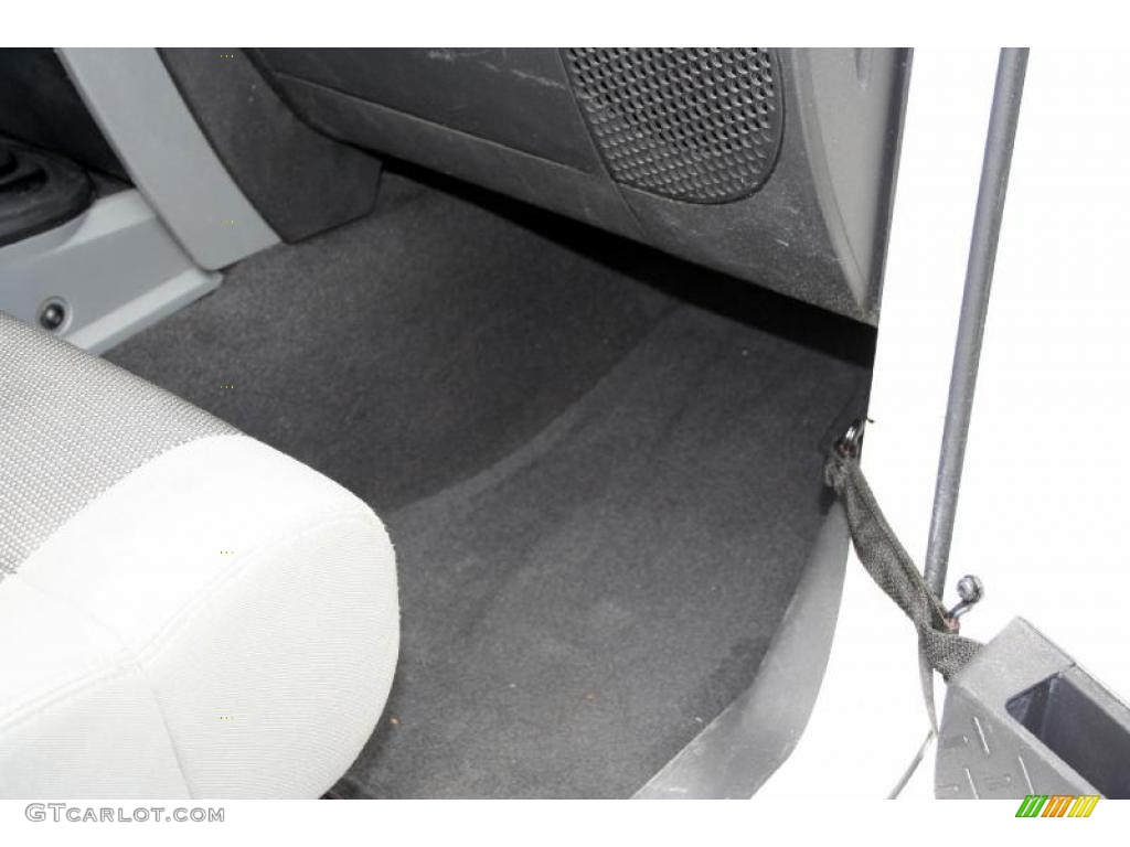 2007 Wrangler X 4x4 - Stone White / Dark Slate Gray/Medium Slate Gray photo #50