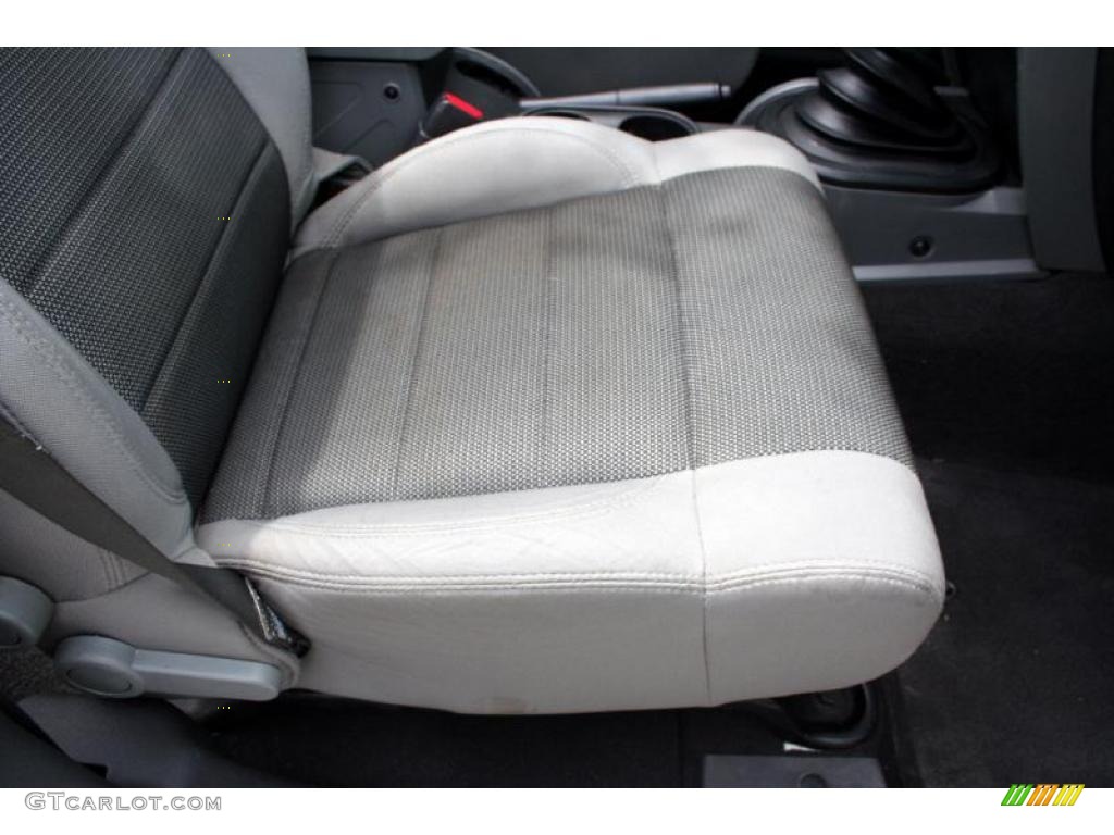 2007 Wrangler X 4x4 - Stone White / Dark Slate Gray/Medium Slate Gray photo #52