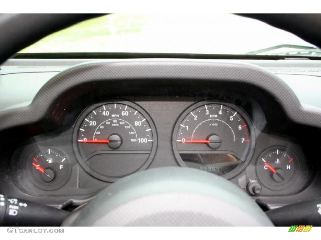 2007 Wrangler X 4x4 - Stone White / Dark Slate Gray/Medium Slate Gray photo #70