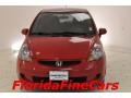 2008 Milano Red Honda Fit Hatchback  photo #5