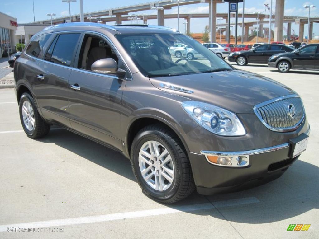 2008 Enclave CX - Cocoa Metallic / Cashmere/Cocoa photo #2