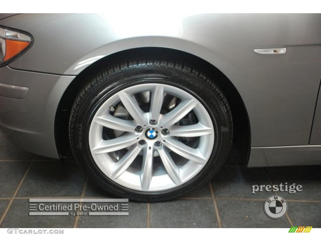 2008 7 Series 750Li Sedan - Titanium Grey Metallic / Black photo #7