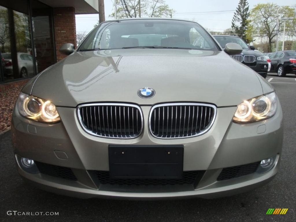 2007 3 Series 328i Convertible - Platinum Bronze Metallic / Saddle Brown/Black photo #2