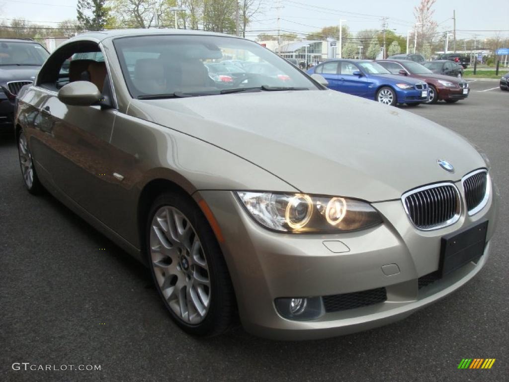 2007 3 Series 328i Convertible - Platinum Bronze Metallic / Saddle Brown/Black photo #7