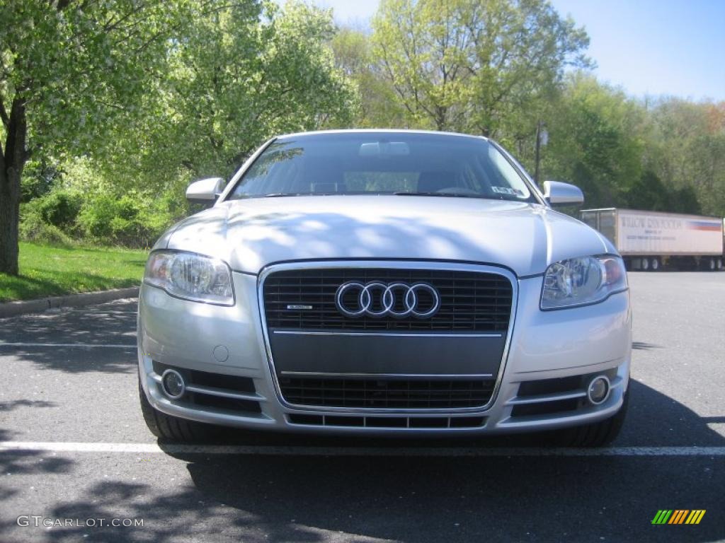 2006 A4 2.0T quattro Sedan - Light Silver Metallic / Ebony photo #10