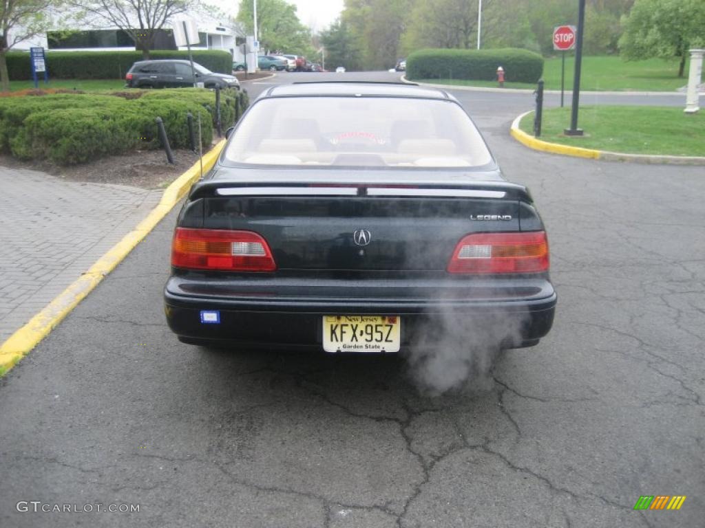 1993 Legend L Sedan - Canterbury Green Metallic / Ivory photo #4