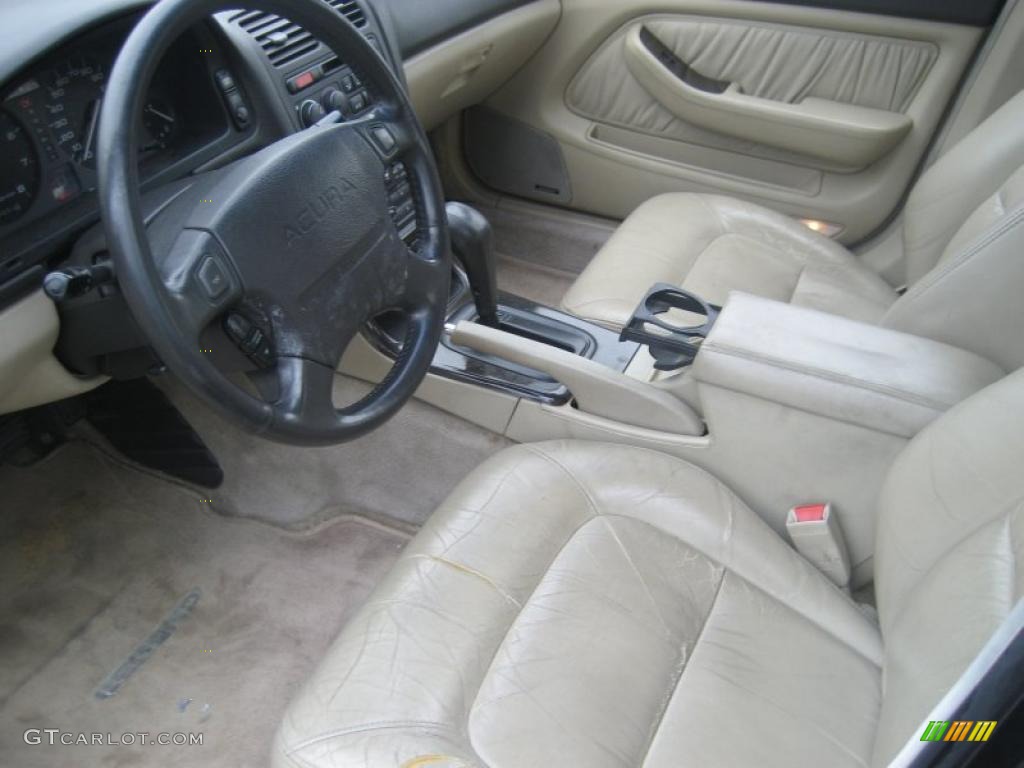 1993 Legend L Sedan - Canterbury Green Metallic / Ivory photo #21