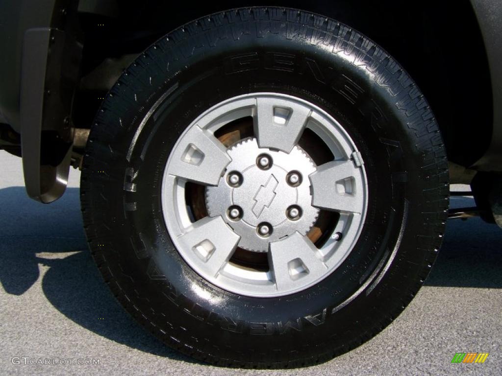 2006 Colorado Z71 Crew Cab 4x4 - Blue Granite Metallic / Very Dark Pewter photo #8