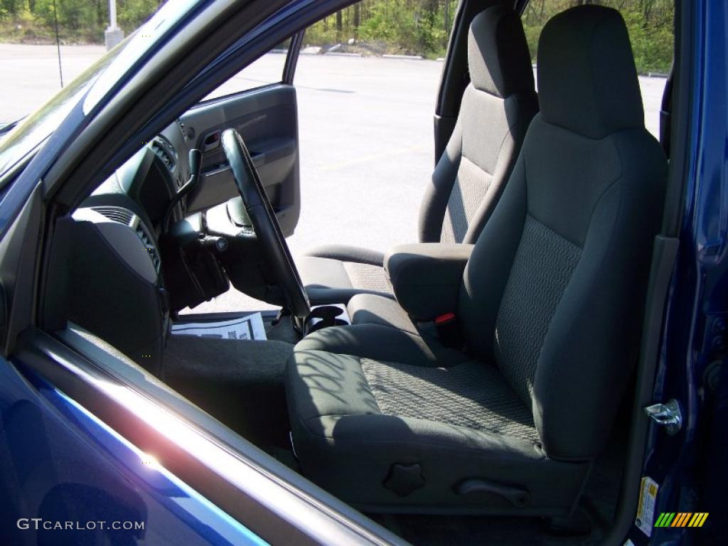 2006 Colorado Z71 Crew Cab 4x4 - Blue Granite Metallic / Very Dark Pewter photo #9