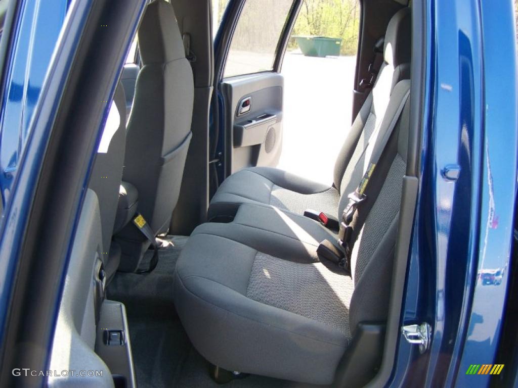 2006 Colorado Z71 Crew Cab 4x4 - Blue Granite Metallic / Very Dark Pewter photo #11