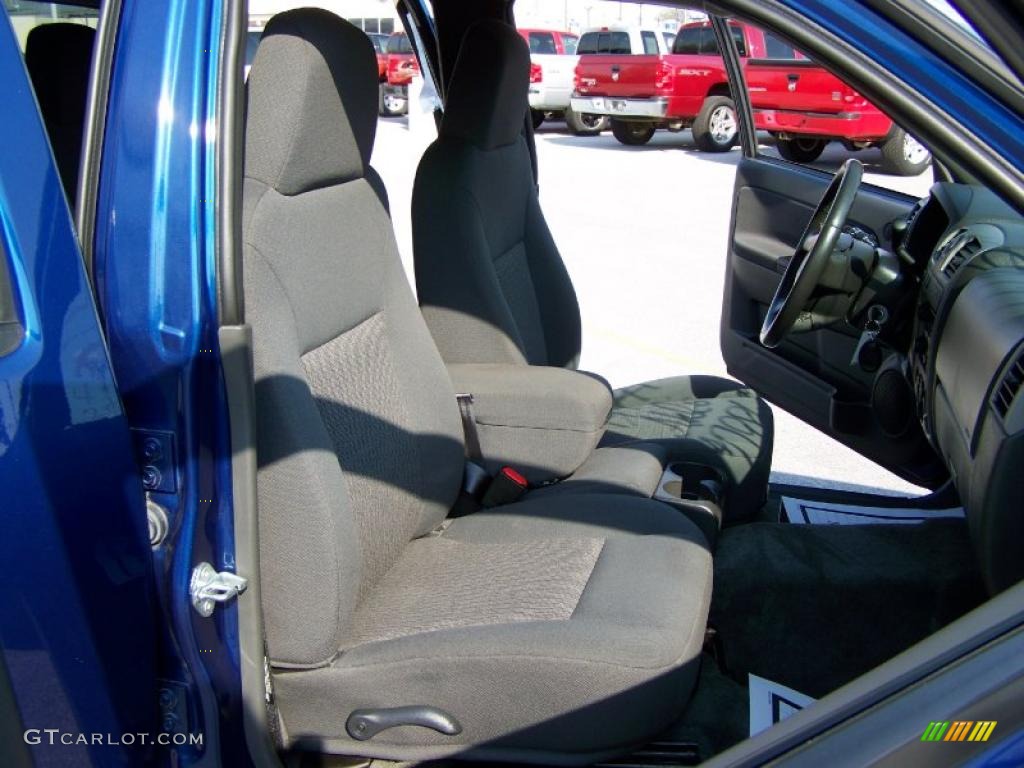 2006 Colorado Z71 Crew Cab 4x4 - Blue Granite Metallic / Very Dark Pewter photo #13