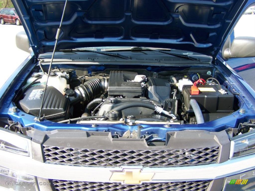 2006 Colorado Z71 Crew Cab 4x4 - Blue Granite Metallic / Very Dark Pewter photo #15