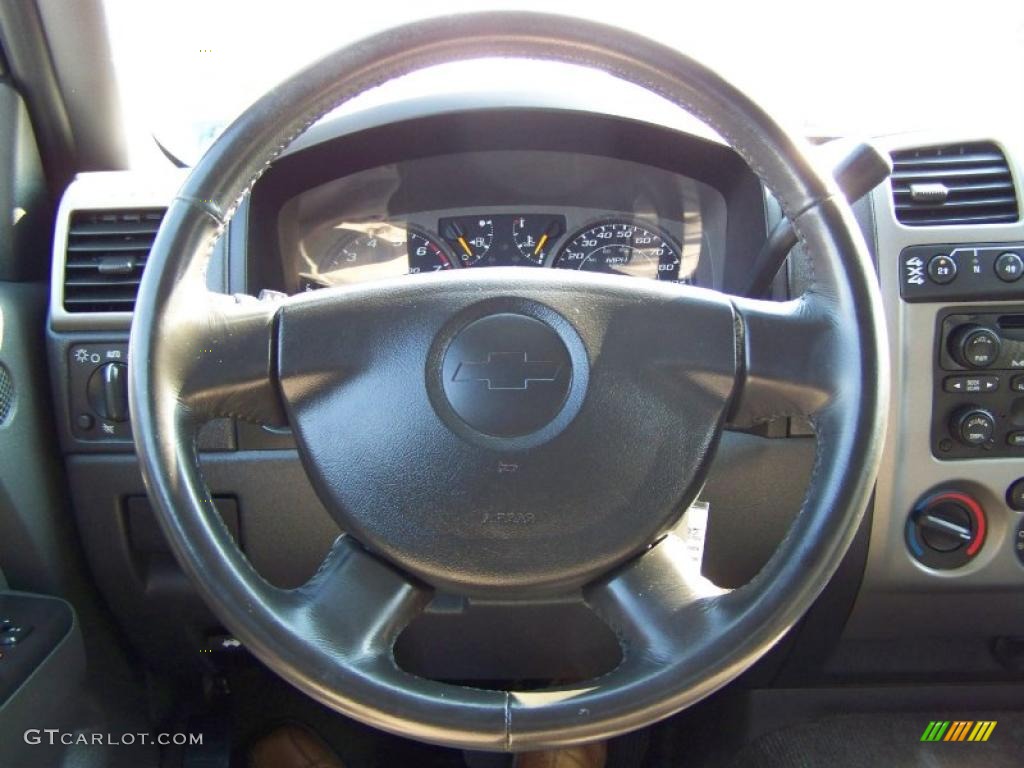 2006 Colorado Z71 Crew Cab 4x4 - Blue Granite Metallic / Very Dark Pewter photo #17