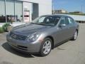 2004 Diamond Graphite Gray Metallic Infiniti G 35 x Sedan  photo #2