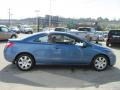 2007 Atomic Blue Metallic Honda Civic LX Coupe  photo #9