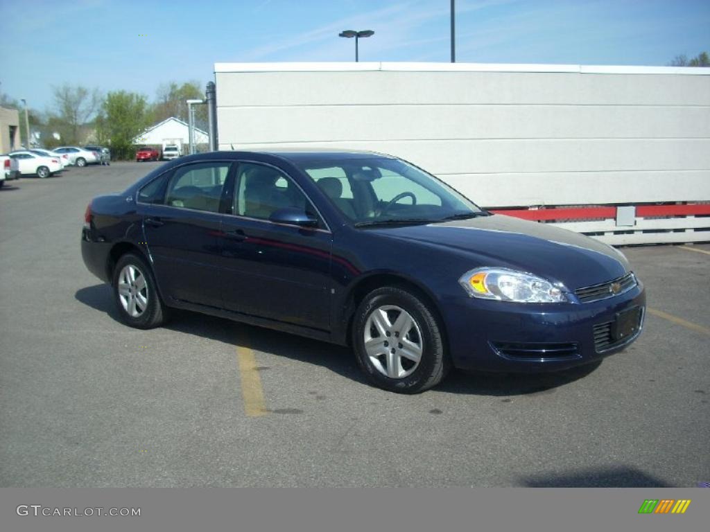 2007 Impala LS - Imperial Blue Metallic / Gray photo #1