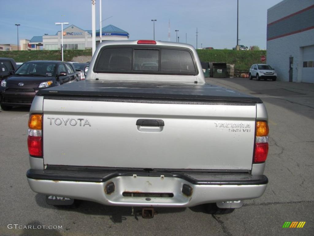 2001 Tacoma V6 TRD Xtracab 4x4 - Lunar Mist Silver Metallic / Charcoal photo #5