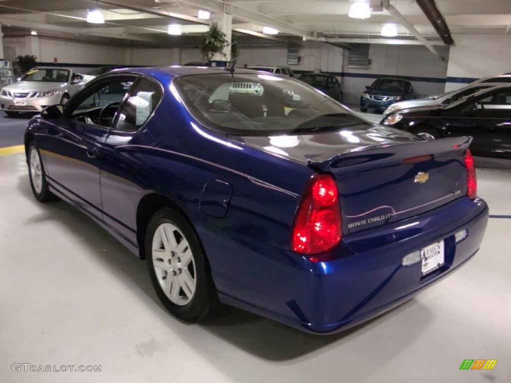 2007 Monte Carlo LT - Imperial Blue Metallic / Ebony Black photo #9