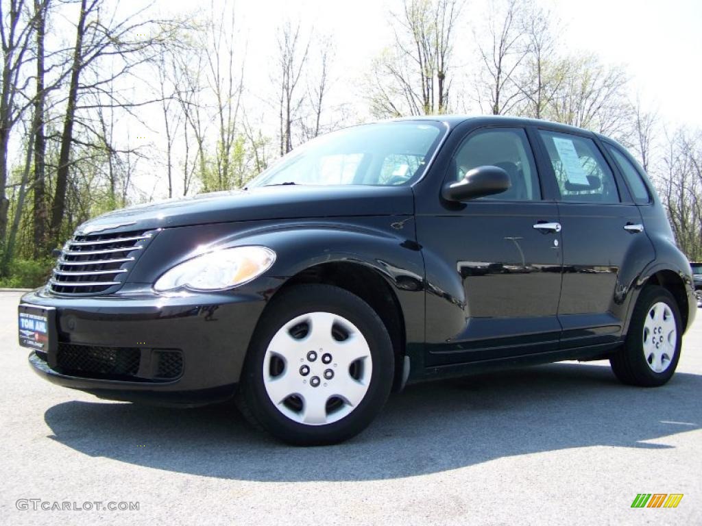 2007 PT Cruiser  - Black / Pastel Slate Gray photo #4