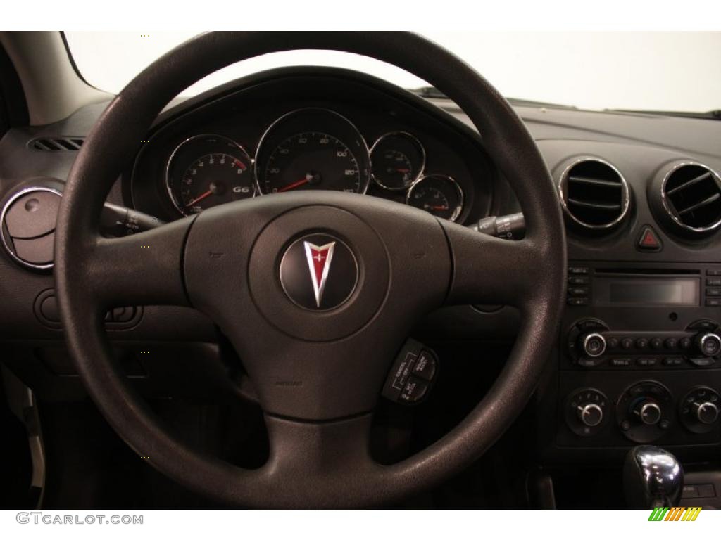 2008 G6 Value Leader Sedan - Ivory White / Ebony Black photo #12