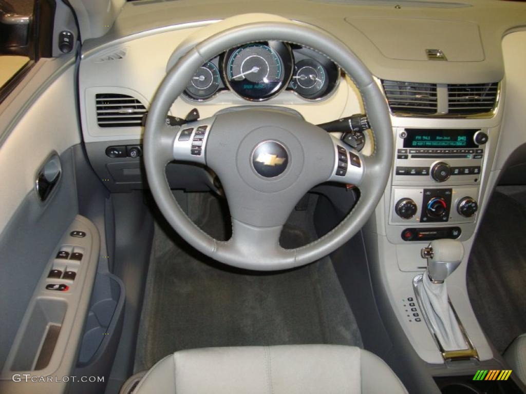 2008 Malibu LT Sedan - Dark Gray Metallic / Titanium Gray photo #25