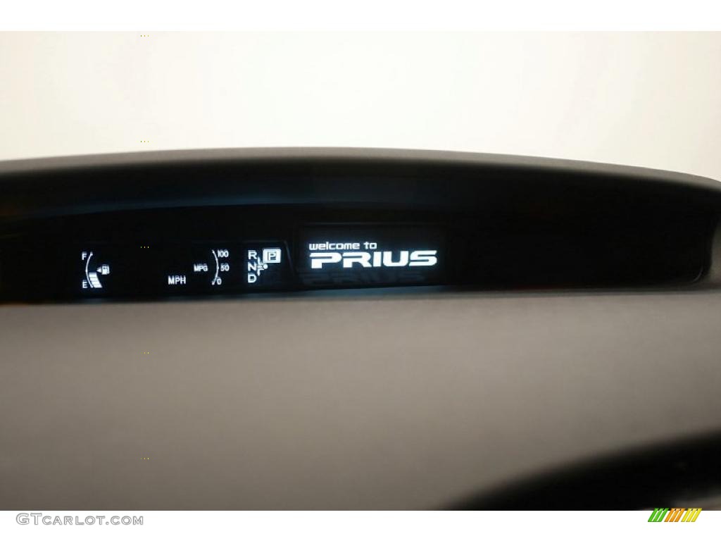 2010 Prius Hybrid III - Black / Dark Gray photo #13