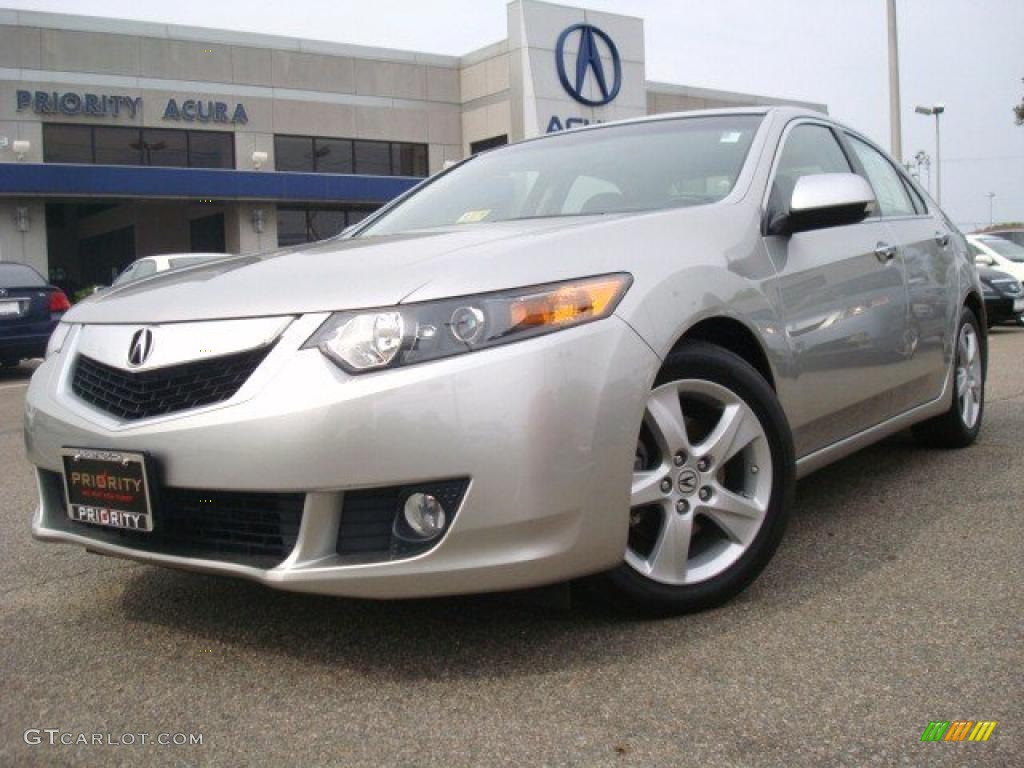 2009 TSX Sedan - Palladium Metallic / Ebony photo #1