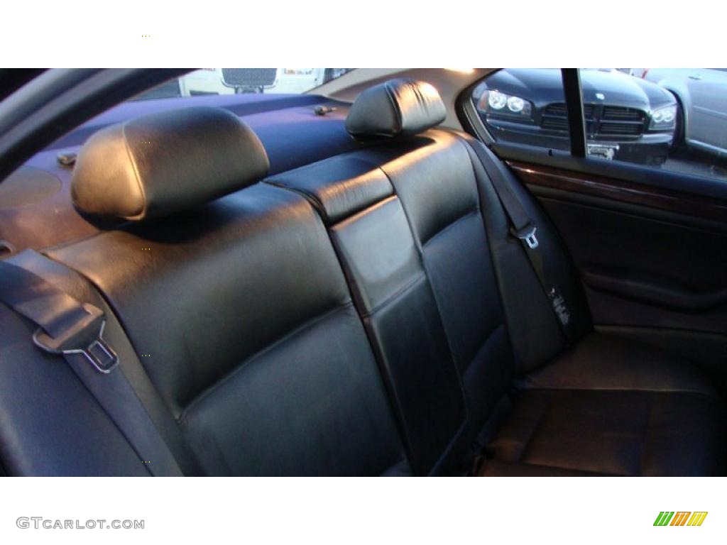 2002 3 Series 325i Sedan - Titanium Silver Metallic / Black photo #12