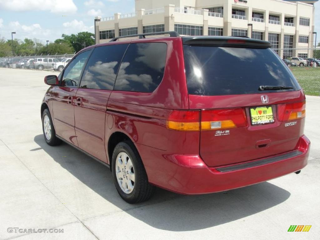 2002 Odyssey EX-L - Red Rock Pearl / Quartz Gray photo #5