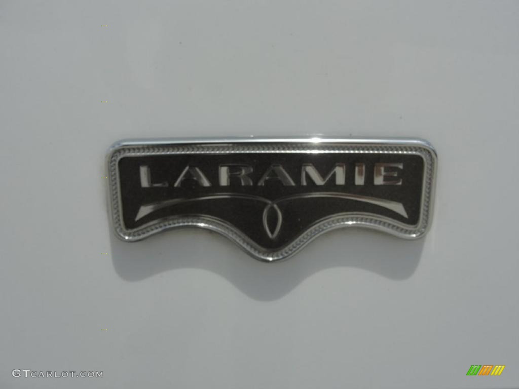 2007 Ram 1500 Laramie Quad Cab - Bright White / Medium Slate Gray photo #23